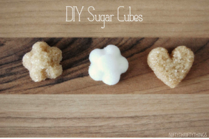 DIY Sugar Cubes from Nifty Thrifty Things
