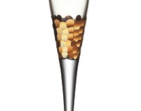 Kim Seybert Paillette Gold Champagne Flute