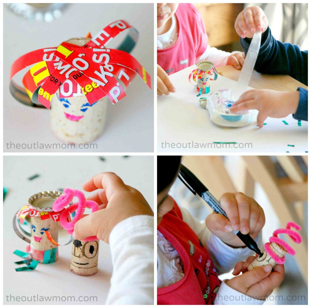 Outlaw Mom DIY Upcycled Puppets for Kids to Make