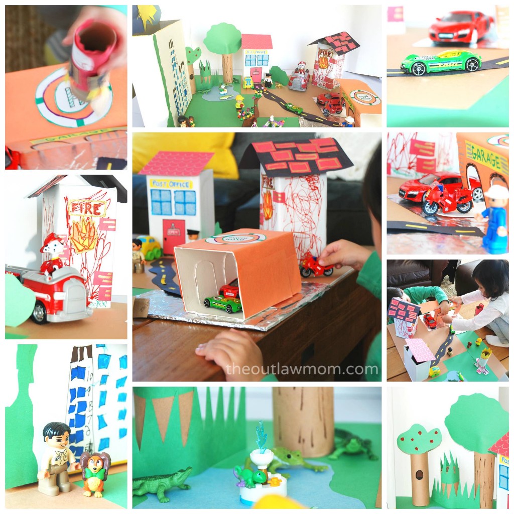 Outlaw Mom Small World Pretend Play